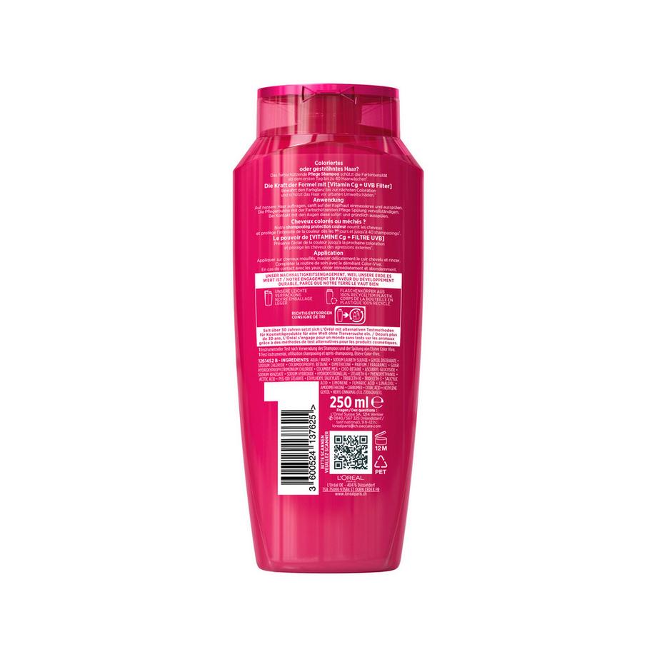 L'Oréal Paris Color Vive Color-Vive : Color-Vive Shampoo protettivo per la cura del colore 
