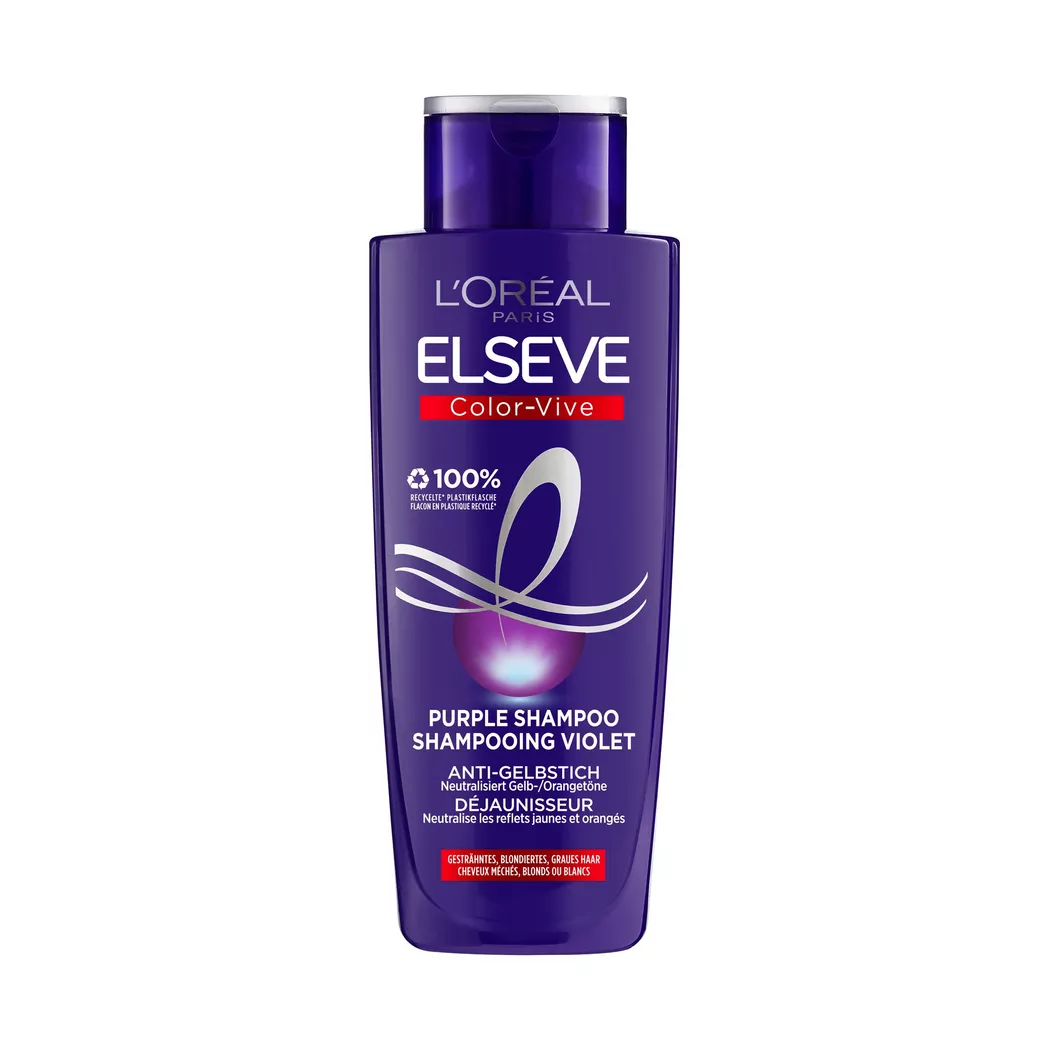 L'Oréal Paris - Color-Vive : Purple Shampoo Anti-Gelbstich, Color Vive Purple, 200 ml