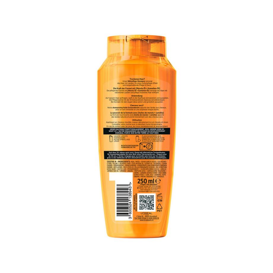 L'Oréal Paris Extraordinaire Huile Extraordinaire : Shampooing Soin Nutrition 