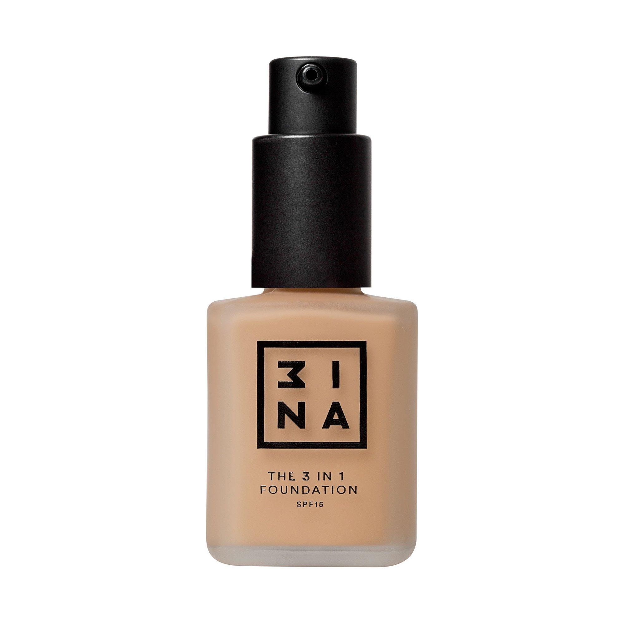 Image of The 3 In 1 Foundation Damen Dark Brown Beige 30ml