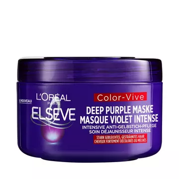 Color-Vive : Deep Purple Maske - Intensive Anti-Gelbstich-Pflege