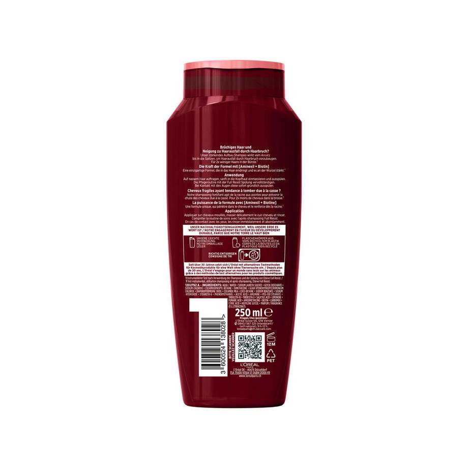 L'Oréal Paris Resist power Booster Full Resist Stärkendes Shampoo 