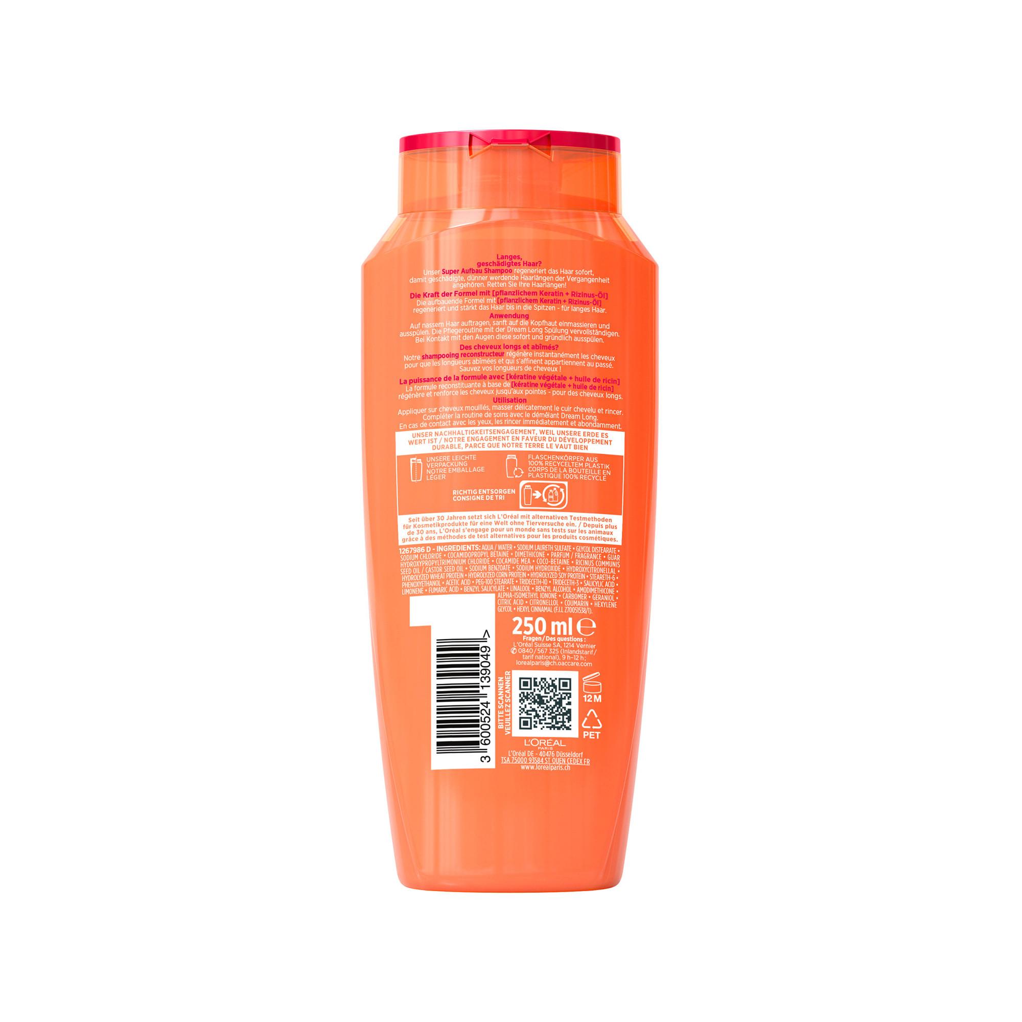 L'Oréal Paris Dream Long Sogno lungo : Shampooing Reconstructeur 