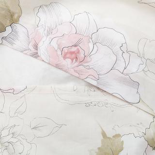 FAZZINI Sharazad Taie d'oreiller Fleurie Paisley  