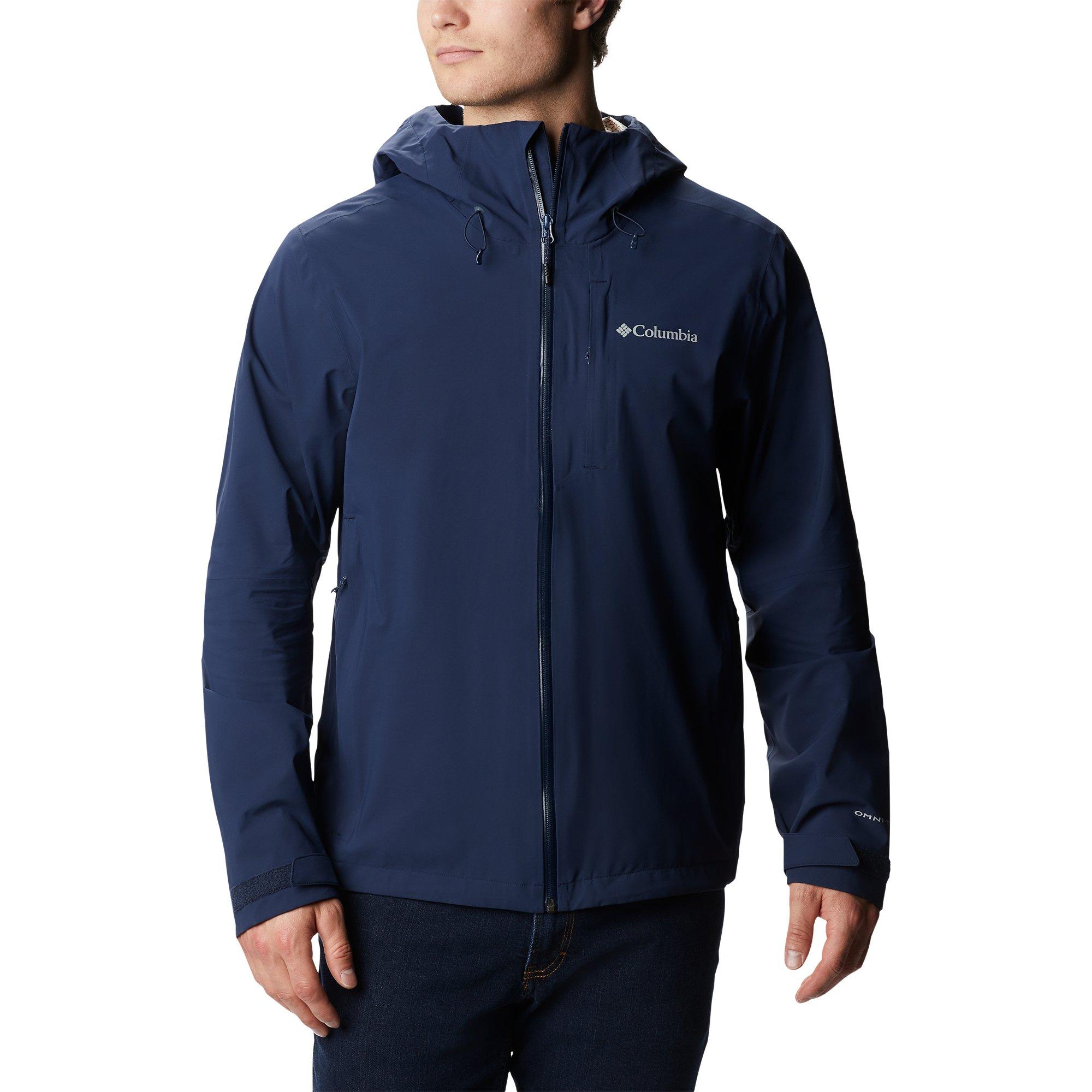 Image of Trekkingjacke Mit Kapuze Herren Marine M