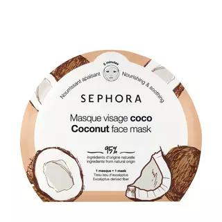 SEPHORA  Face Masks - Coconut Nourishing  & Soothing 