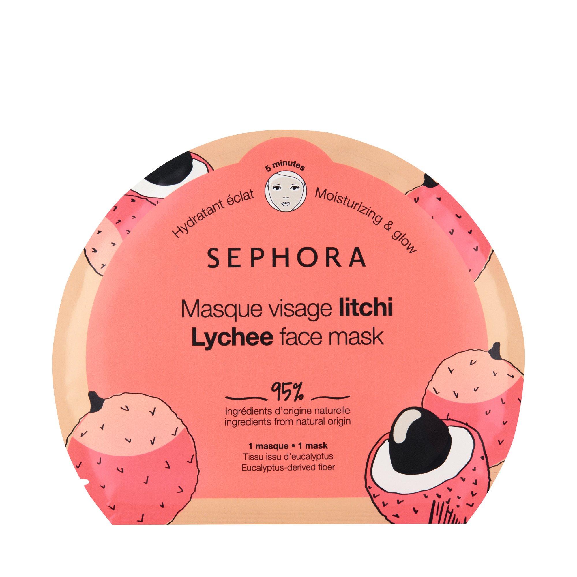 Image of SEPHORA Face Masks - Lychee Ultra-moisturizing & Brightening - 1 pezzo