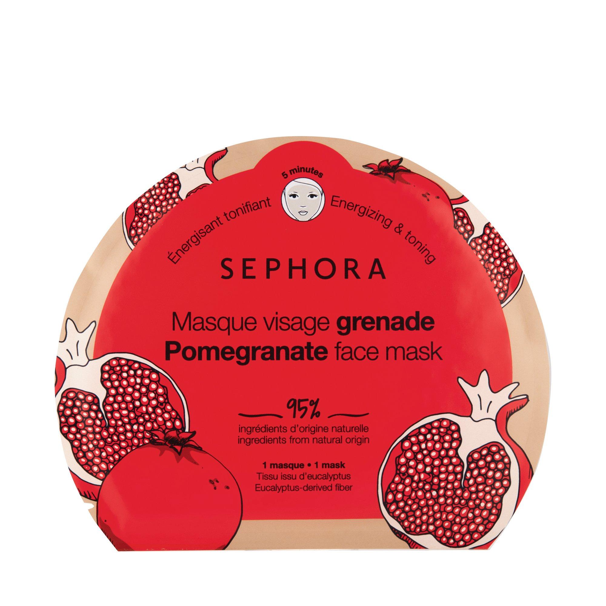 Image of SEPHORA Face Masks - Pomegranate Anti-fatigue & Energizing - 1 pezzo