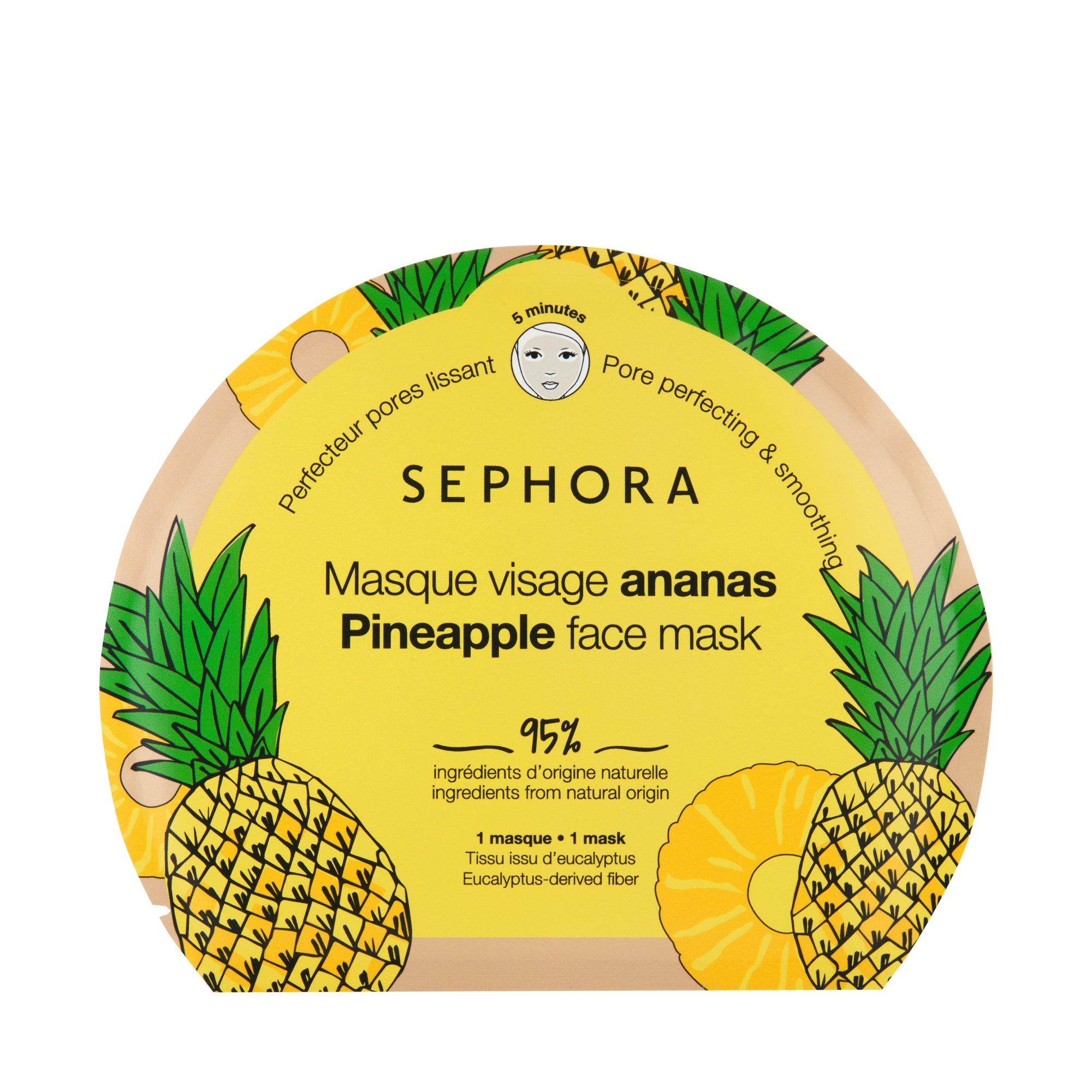 Image of SEPHORA Face Masks - Pineapple Pore Perfecting & Smoothing - 1 pezzo
