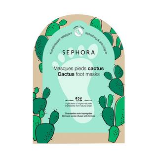 SEPHORA COLORFUL FOOT MASK Foot Masks - Cactus Refreshing & Anti-Fatigue 