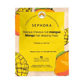 SEPHORA COLORFUL HAIR MASK Hair Sleeping Masks - Mango Fortifying & Anti-Breakage 