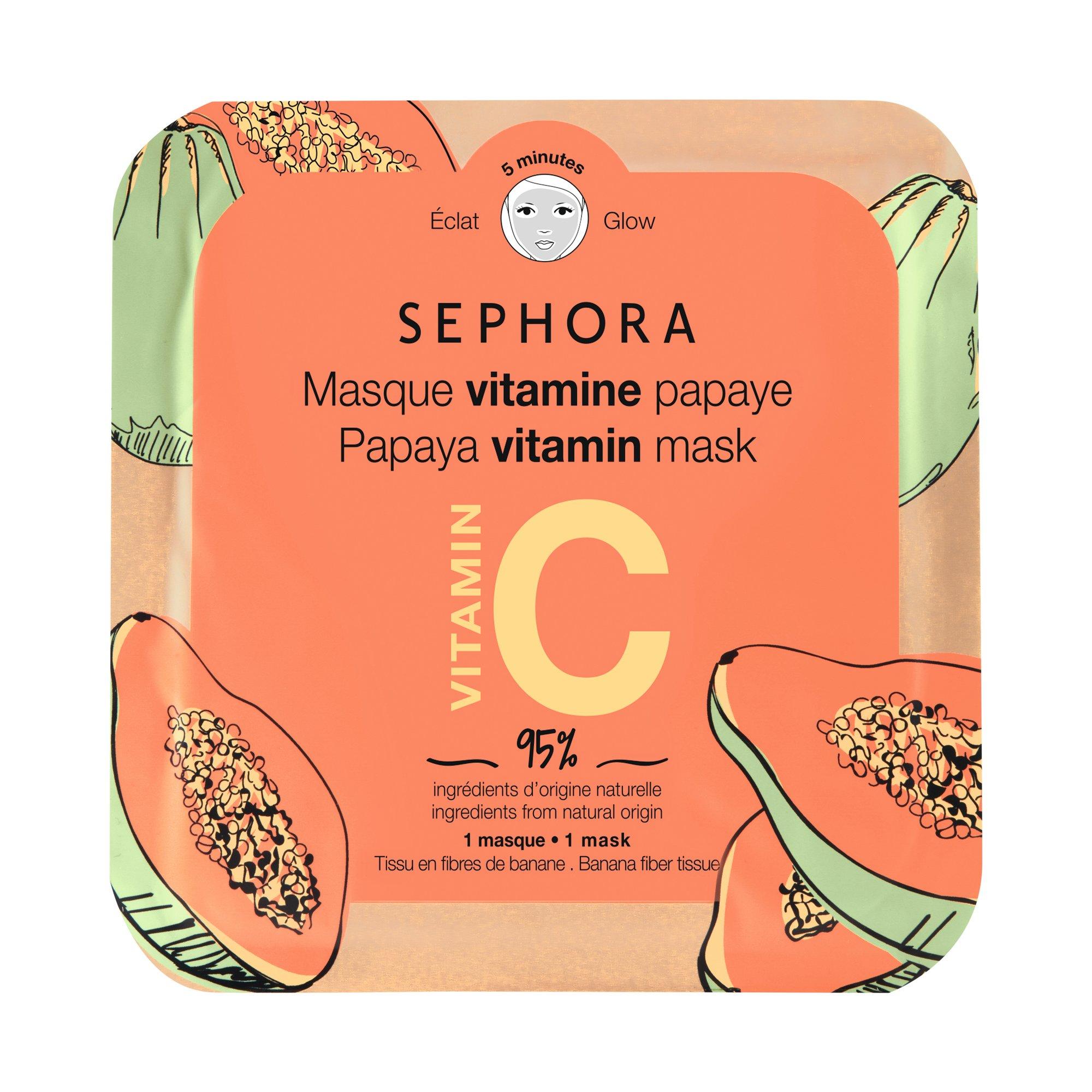 Image of Vitamin Face Masks - Papaya Nourishing Damen 1 pezzo