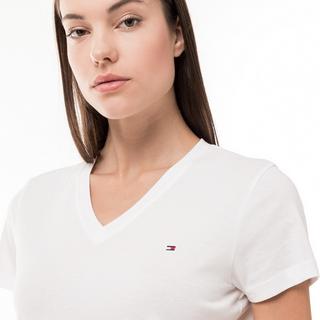 TOMMY HILFIGER V-Ausschnitt Kurzarm T-Shirt  