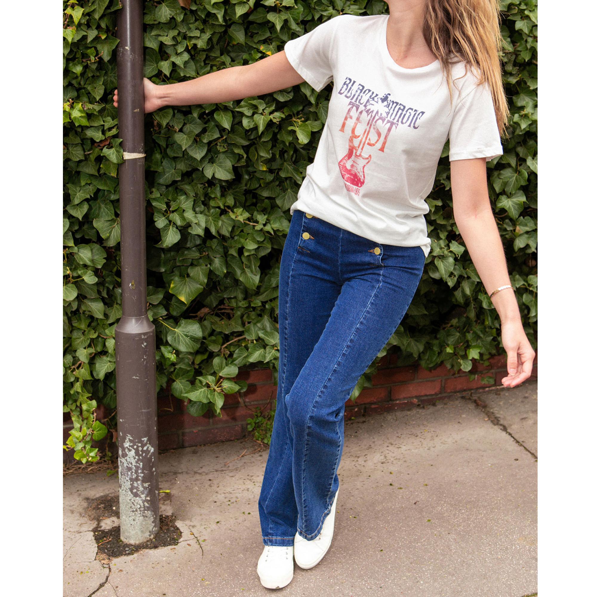 Image of Jeans Damen Blau Denim 36