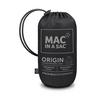 MAC IN A SAC Origin 2
 Veste imperméable avec capuche Black