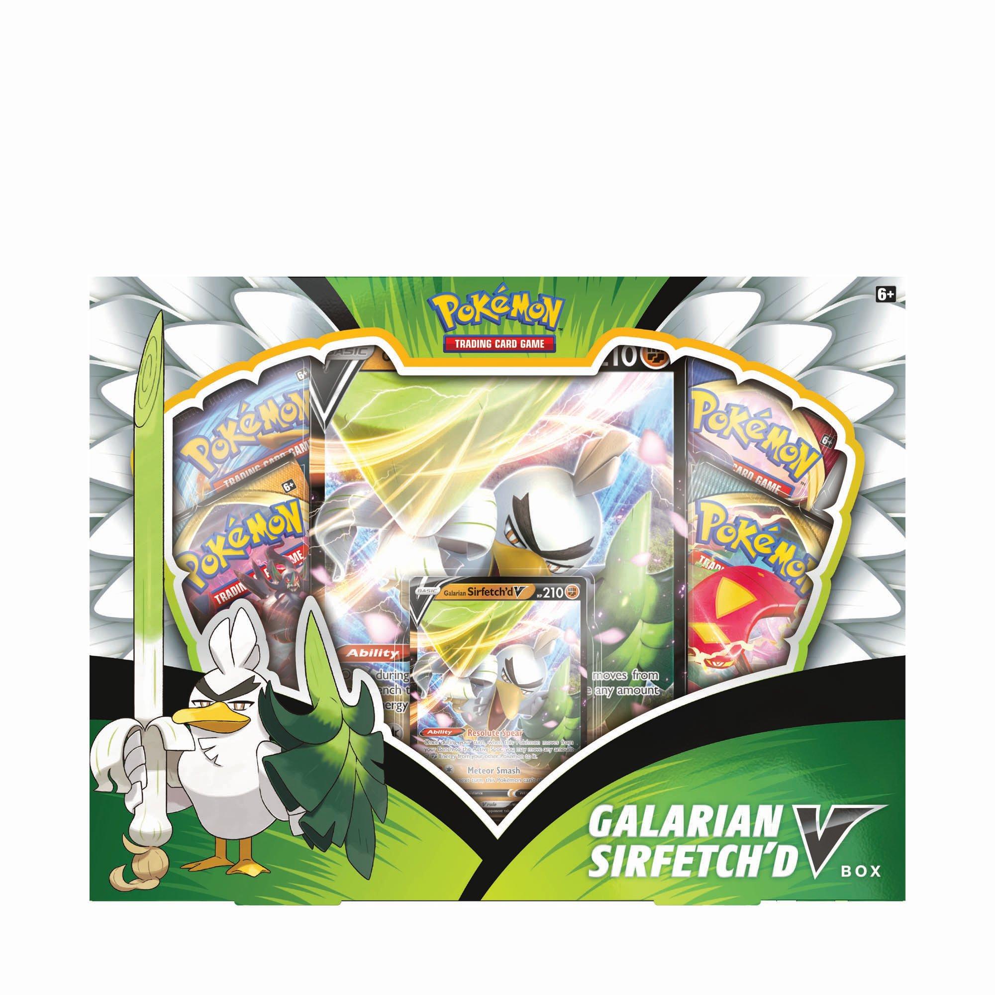 Pokémon  Galarian Sirfetch'd V-Box 