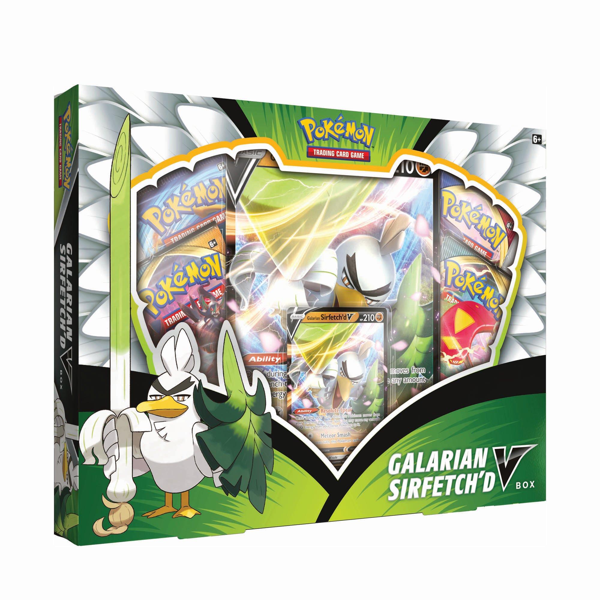 Pokémon  Galarian Sirfetch'd V-Box 