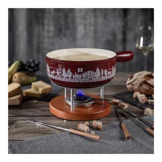 KUHN RIKON Set per fondue formaggio Alpweide 