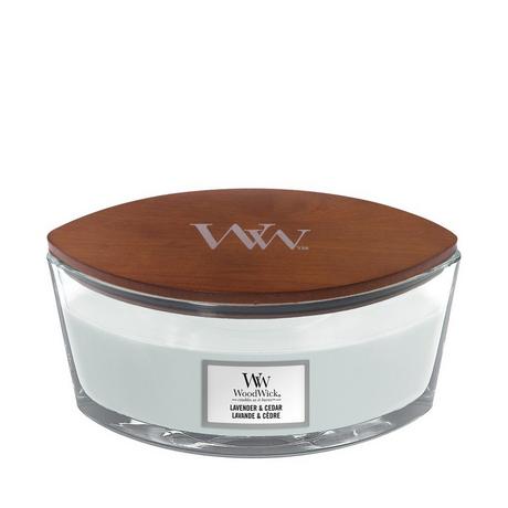 WoodWick Candela profumata Lavender & Cedar 