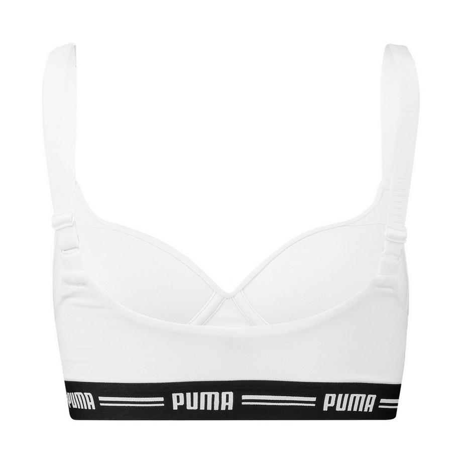 PUMA Iconic Padded Top Sport-BH, Light Support 