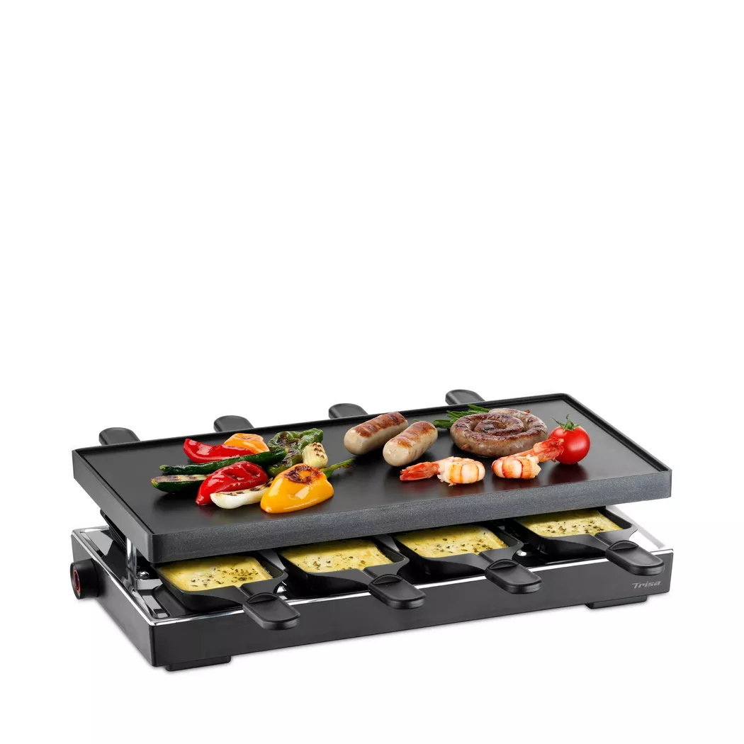 Trisa - Racletteofen, 8 Personen, Black