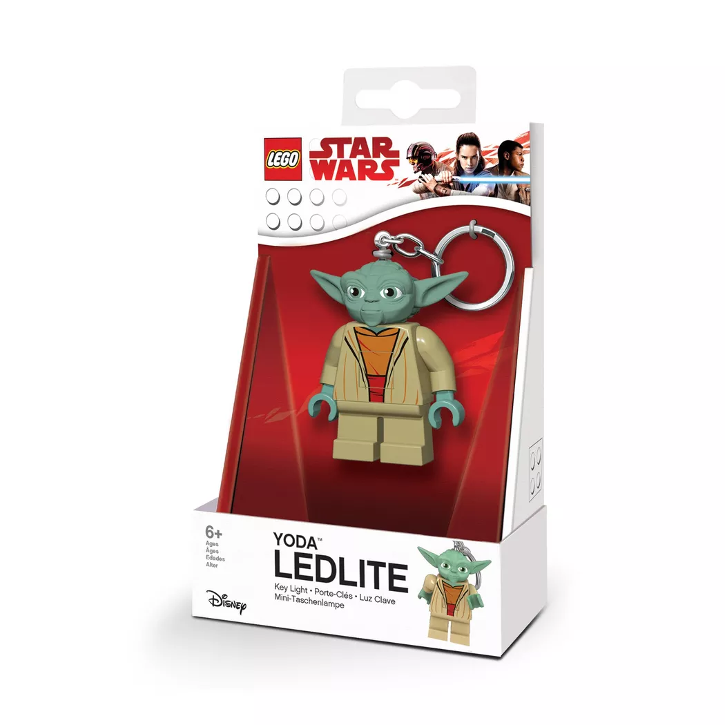 LEGO® - Star Wars Yoda Schlüsselanhänger mit Taschenlampe, Multicolor