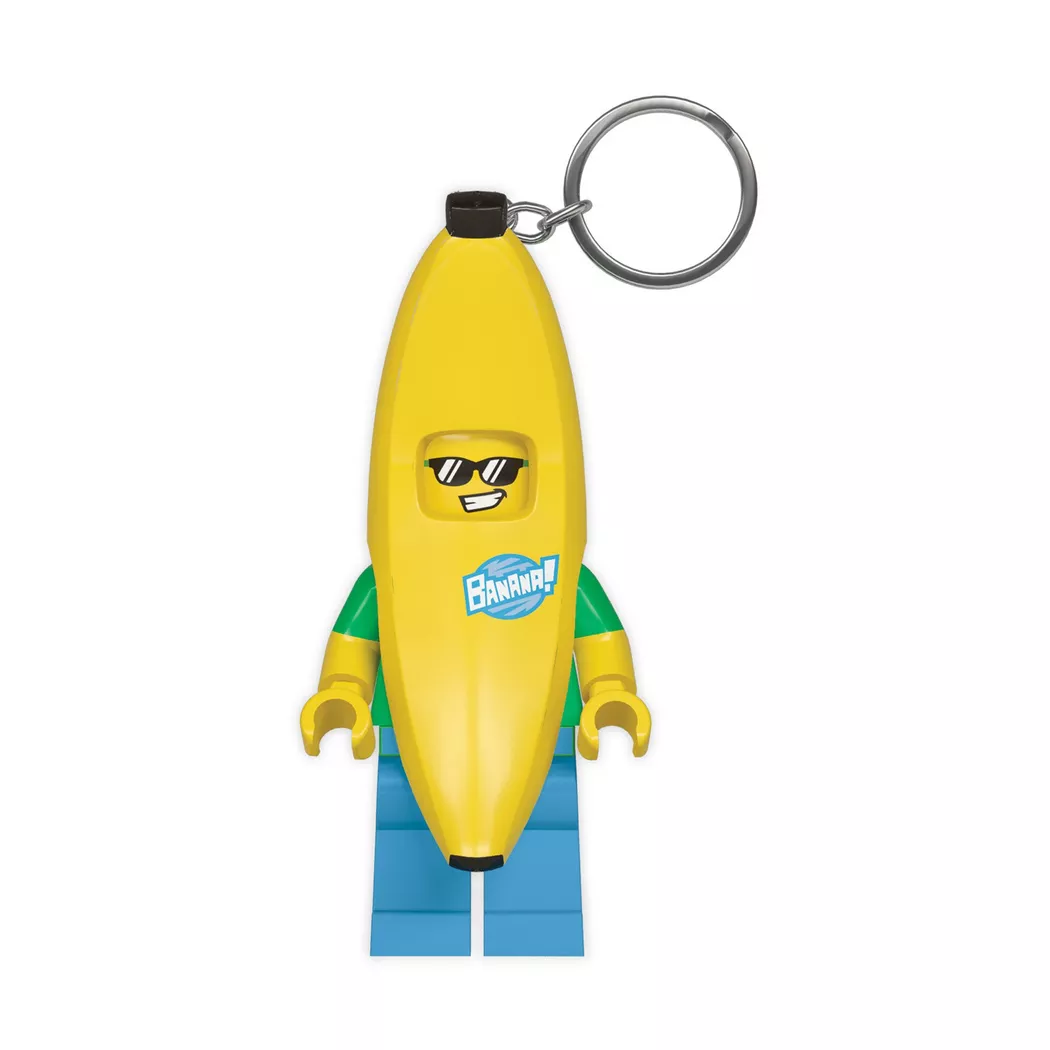 LEGO® - Classic Banana Schlüsselanhänger mit Taschenlampe, Multicolor