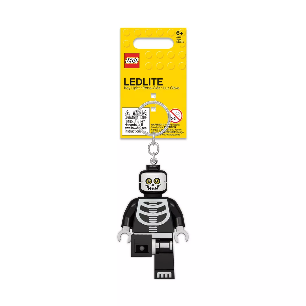 LEGO® - Skeleton Schlüsselanhänger mit Taschenlampe, Multicolor