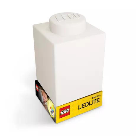 LEGO  Silicone Brick Night Light Blanc