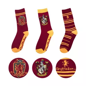Harry Potter pack 3 paires de chaussettes Gryffindor