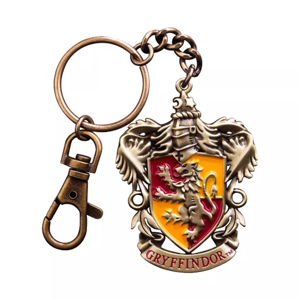 Noble Collection - Harry Potter Metall Schlüsselanhänger Gryffindor, Rot