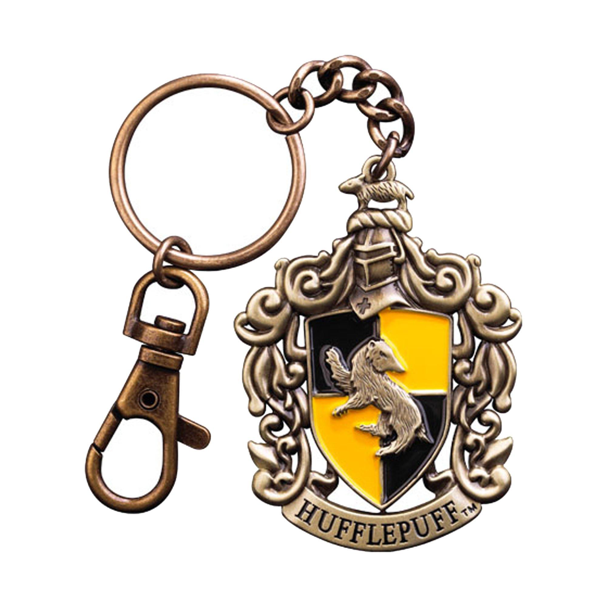 Image of Noble Collection Harry Potter Metall Schlüsselanhänger Hufflepuff