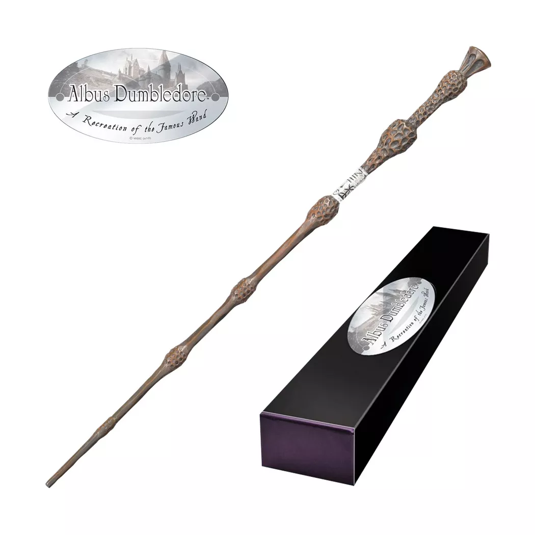 Noble Collection - Harry Potter Zauberstab Albus Dumbledore, Multicolor