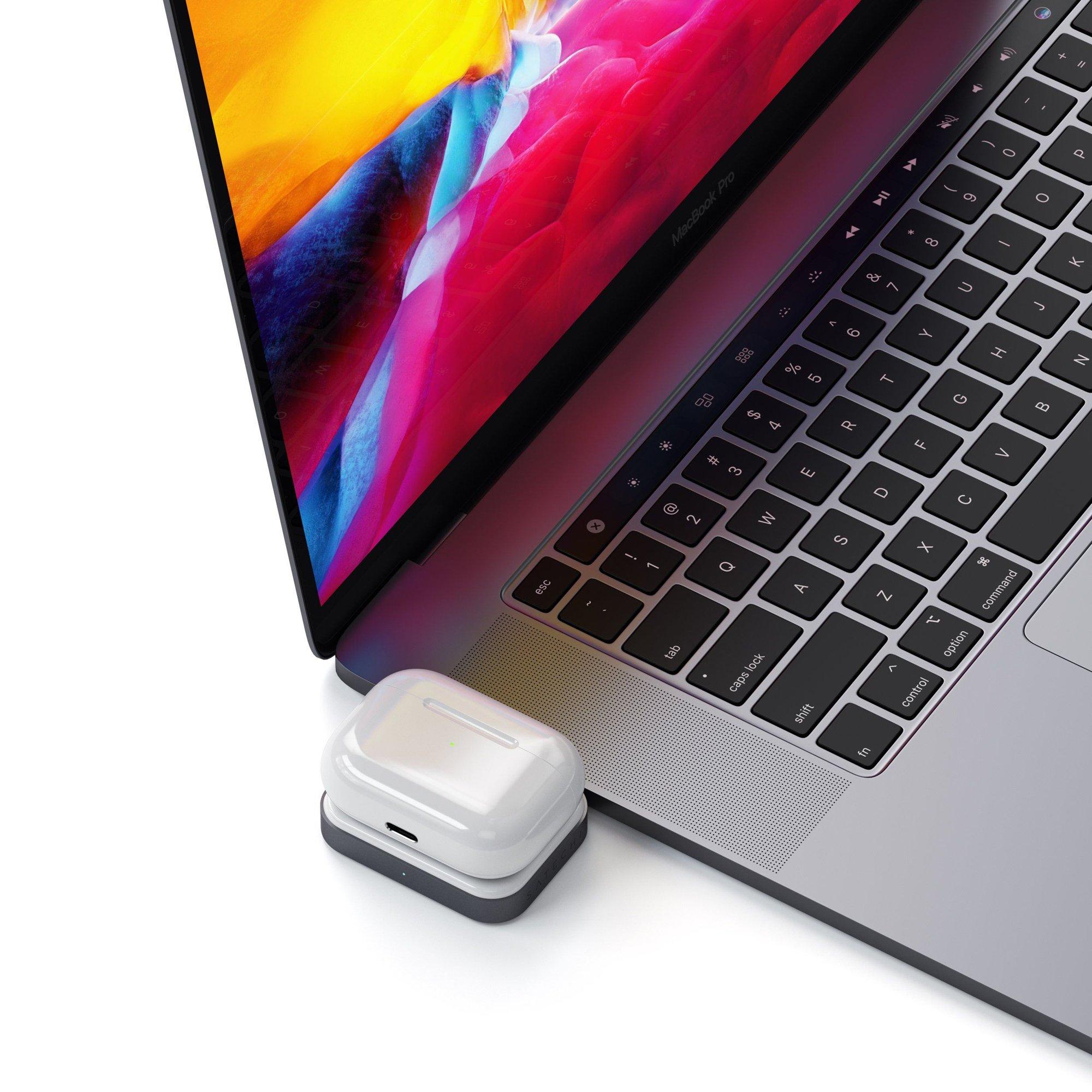 SATECHI USB-C (AirPod/AirPod Pro) Station de recharge wireless USB-C 