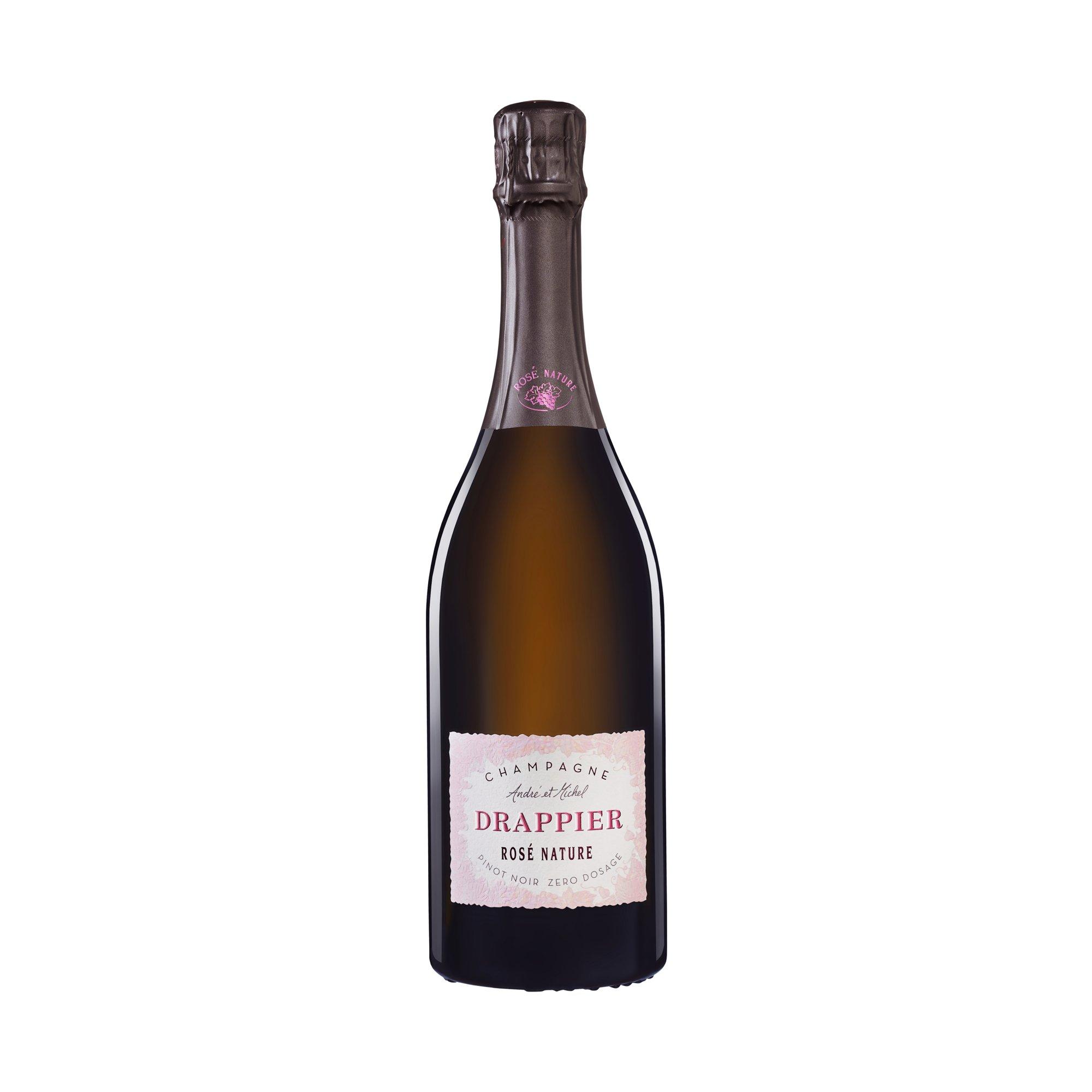 Image of CHAMPAGNE DRAPPIER Rosé Nature, Champagne AOC - 75 cl