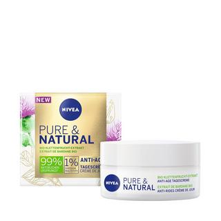 NIVEA  Face Pure & Natural Anti-Age Tagescreme 