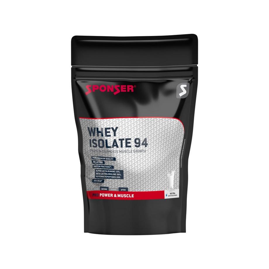SPONSER Whey Isolate 94 Neutral Power Pulver 