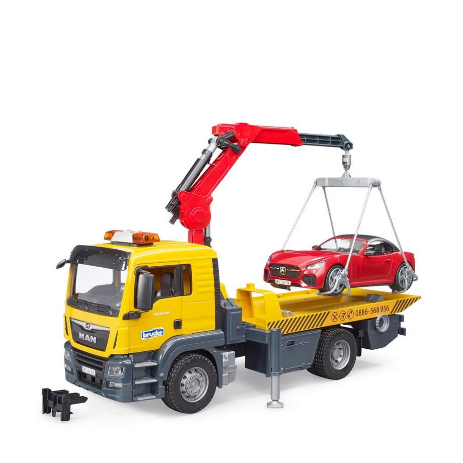 Dépanneuse MAN TGS avec roadster et module Light & Sound