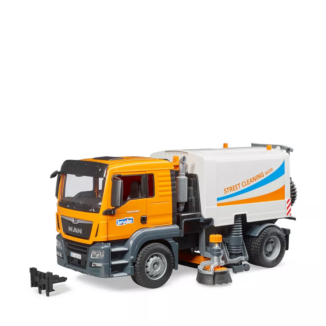 Bruder - MAN TGS LKW Strassenreinigung, Multicolor