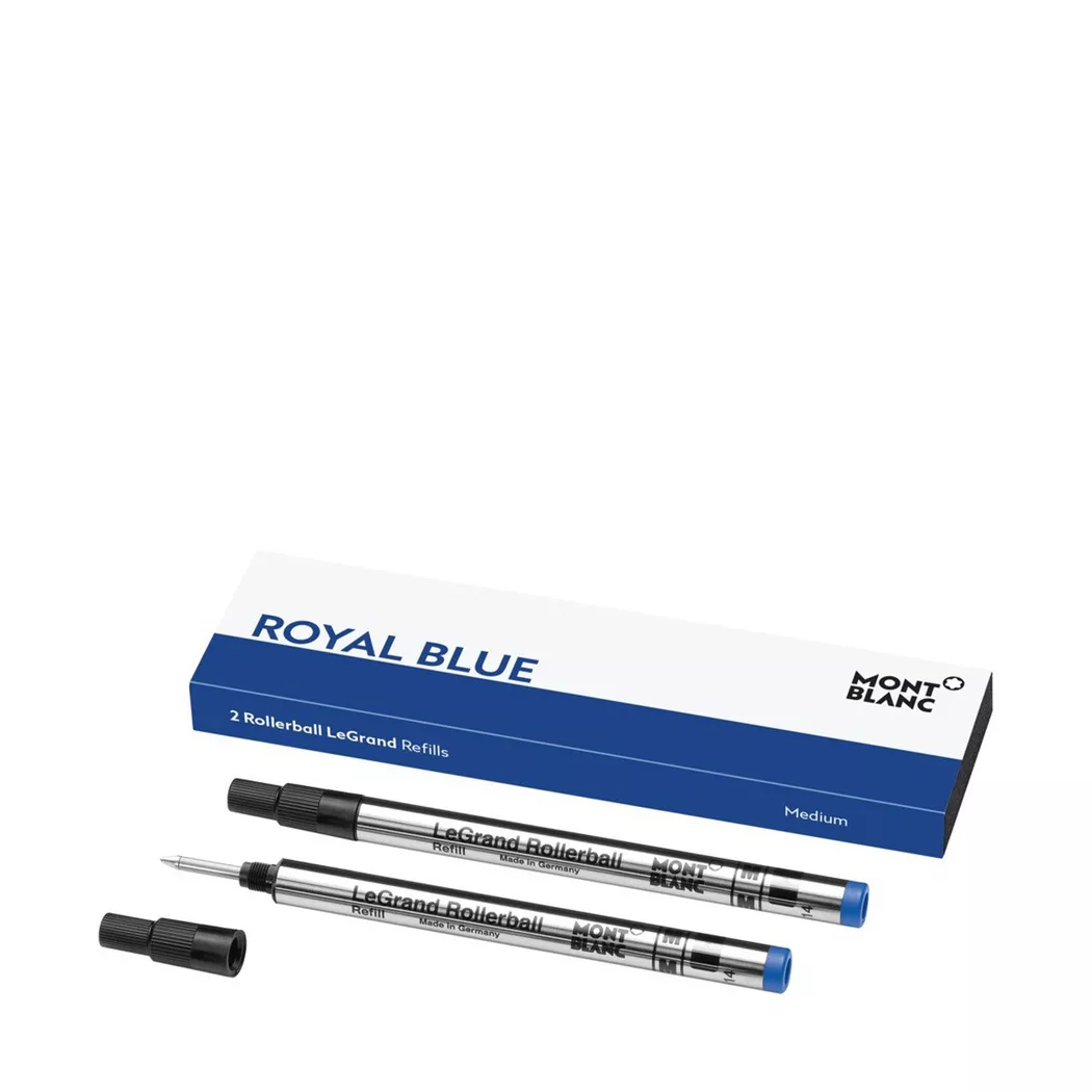 Montblanc - Ersatzminen Tintenroller, 8cm, Blau