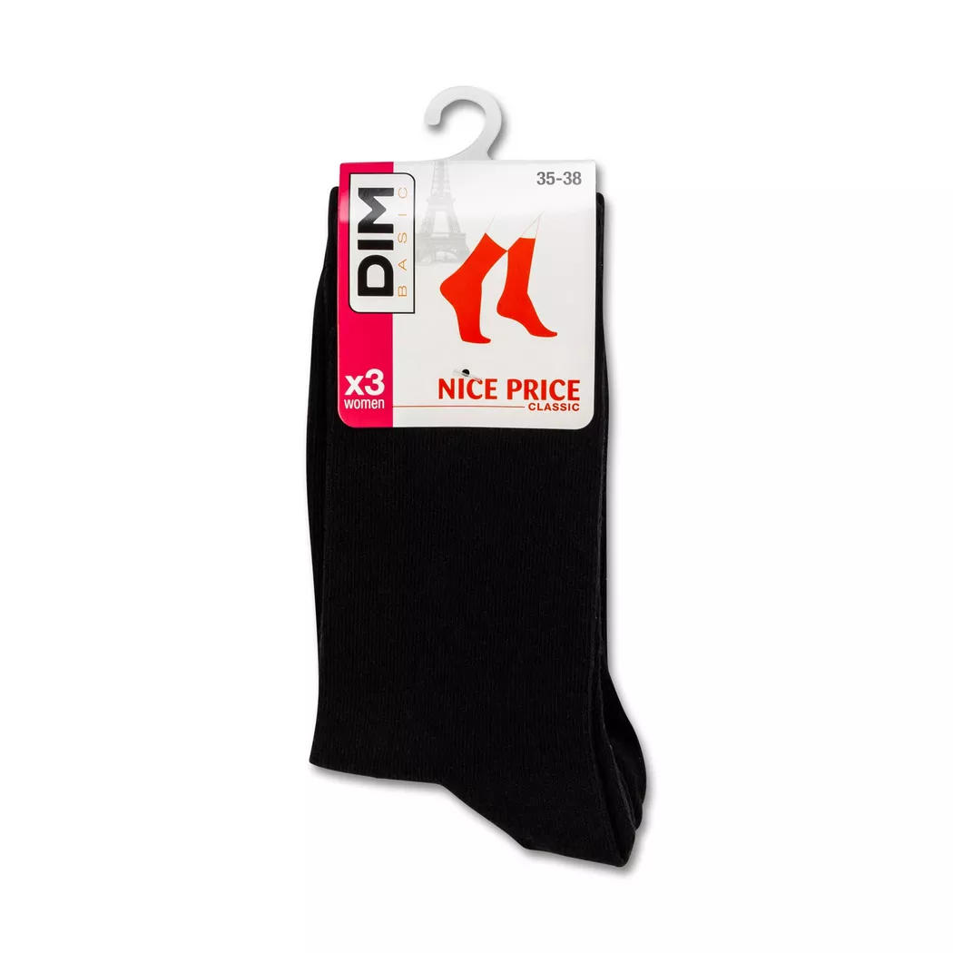 Dim - Socken, für Damen, Schwarz, Größe 35-38