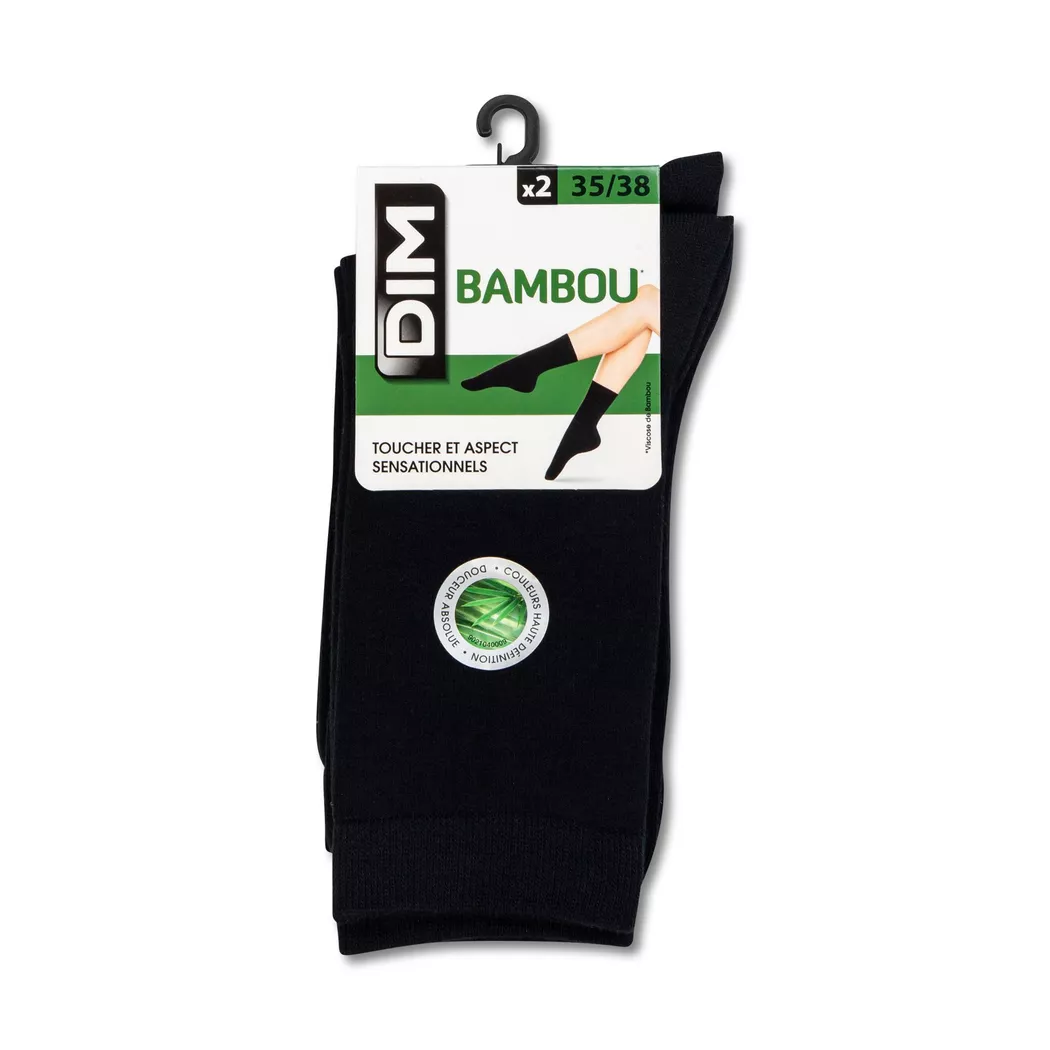 Dim - Socken, für Damen, Marine Größe 35-38
