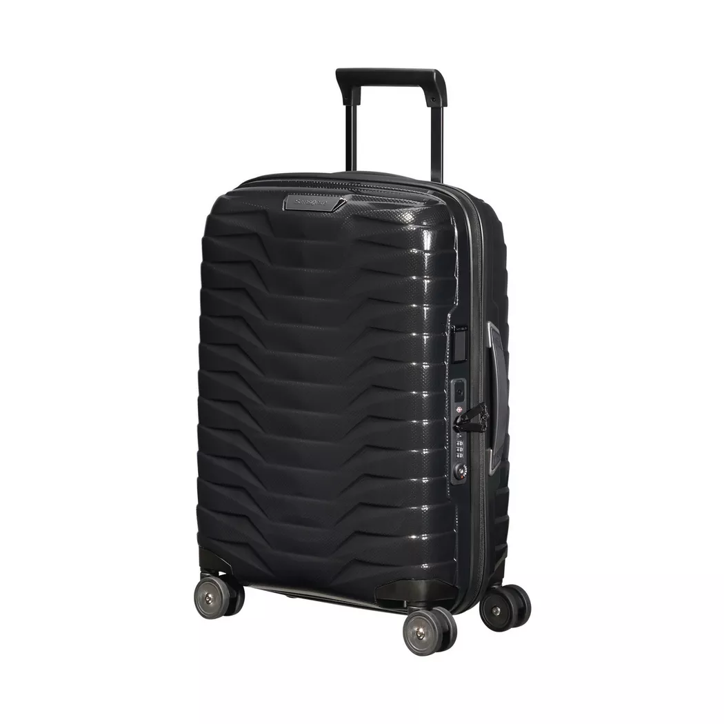 Samsonite Handgepäck Trolley PROXIS erweiterbar 55cm Black schwarz baby 3
