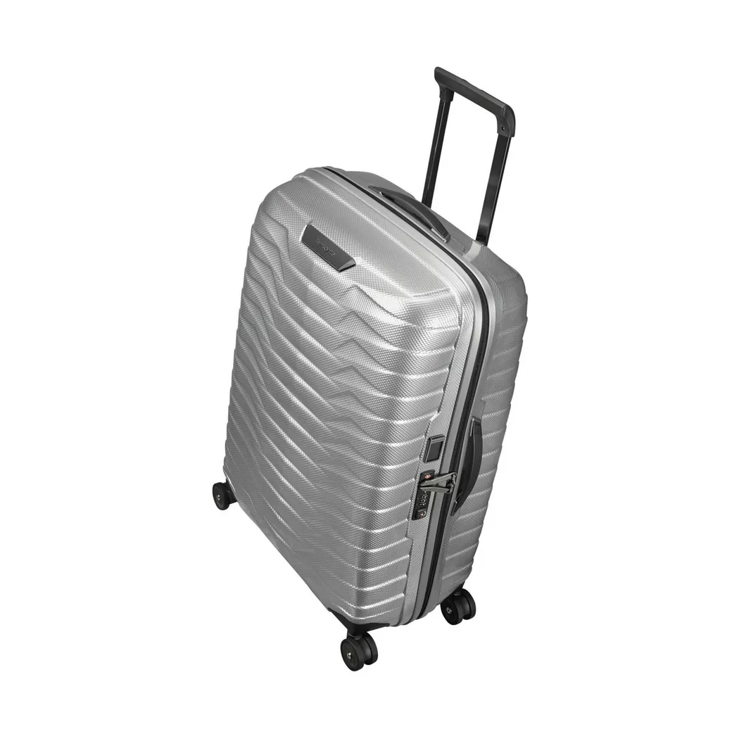 Samsonite - Hartschalenkoffer, Spinner, 69 cm, Hartschalenkoffer, Spinner, 69cm, Silber