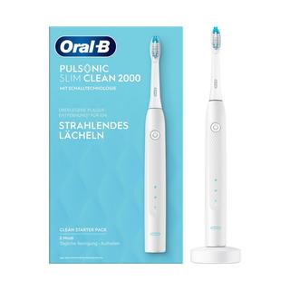 Oral-B Elektrische Oral-B Zahnbürste Pulsonic Slim Clean 2000 White 