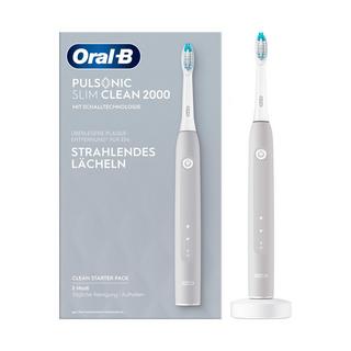 Oral-B Elektrische Oral-B Zahnbürste Pulsonic Slim Clean 2000 Grey 