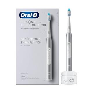 Oral-B Elektrische Oral-B Zahnbürste Pulsonic Slim Luxe 4000 Platin 