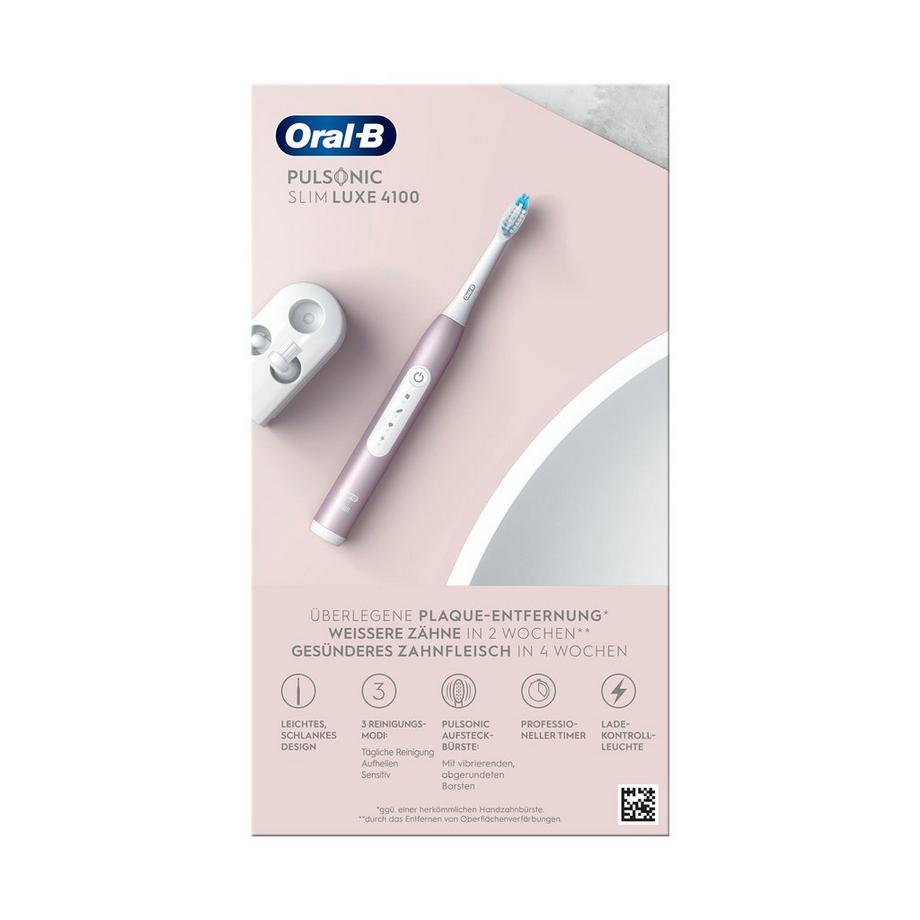 Oral-B Elektrische Oral-B Zahnbürste Pulsonic Slim Luxe 4100 Rosego 