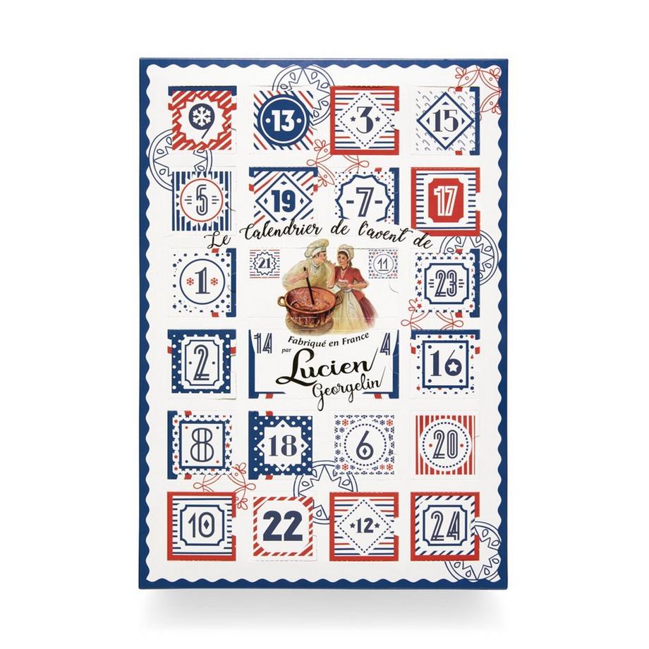 LUCIEN GEORGELIN XMAS Calendrier de l'Avent avec confiture 