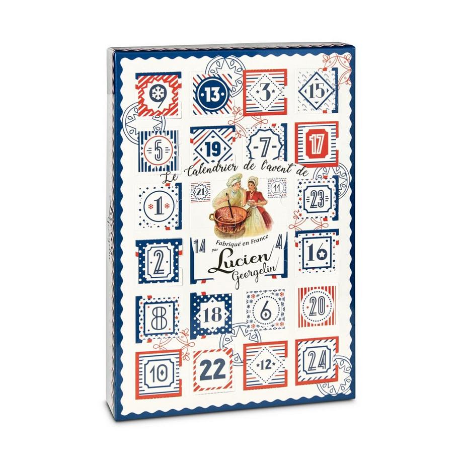 LUCIEN GEORGELIN XMAS Calendrier de l'Avent avec confiture 